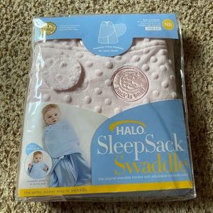 Halo Infant Fleece Sleepsack Pink, Newborn NWT